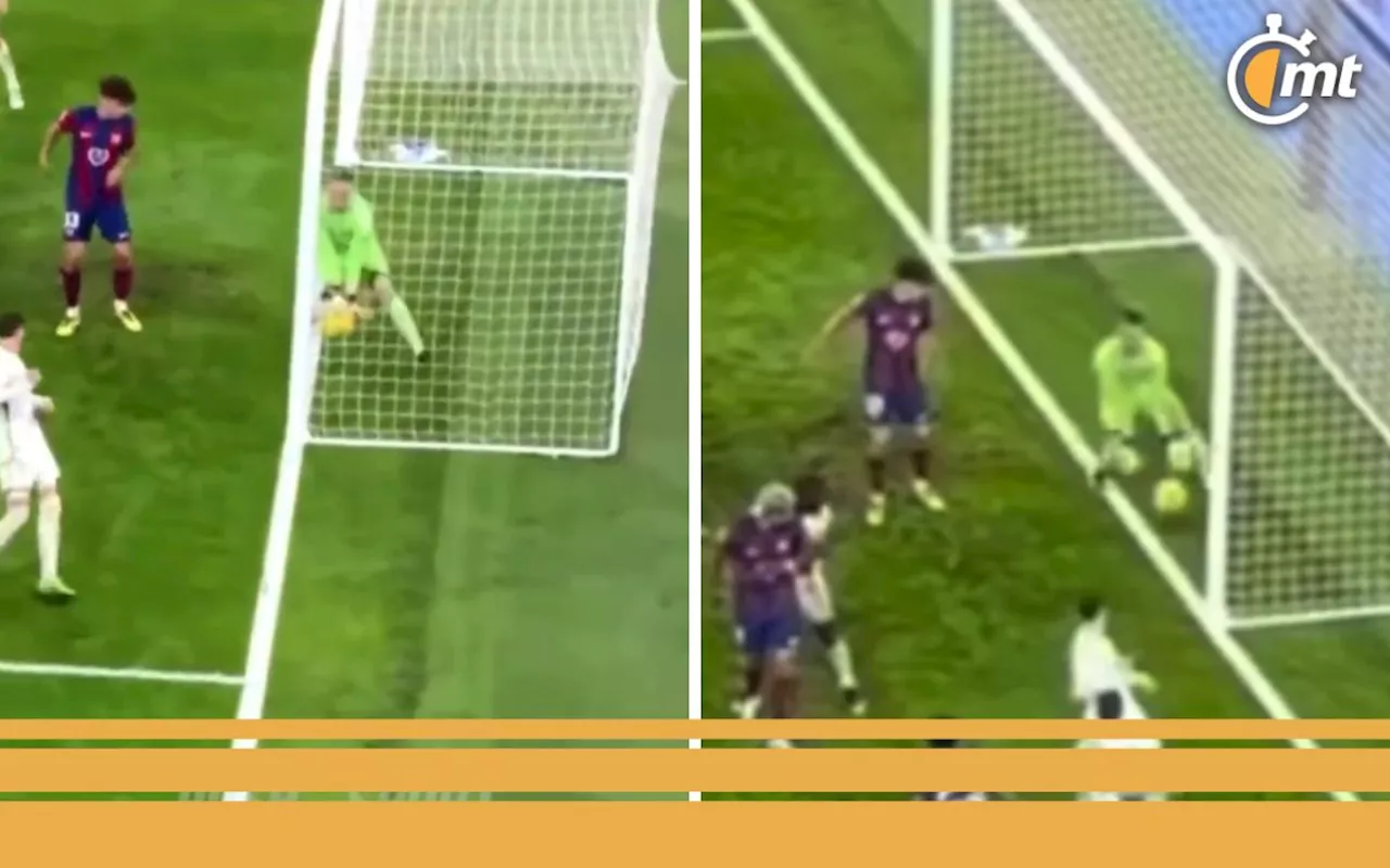 Barça: Comparten nuevo video del 'gol fantasma' ante Real Madrid que desata la polémica