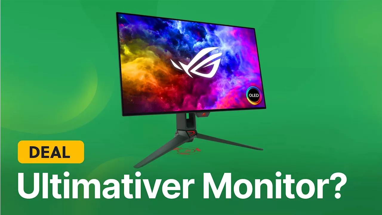 Ein Monitor, sie zu knechten: OLED, WQHD und 240Hz lassen sogar Sarumans Glaskugel alt aussehen