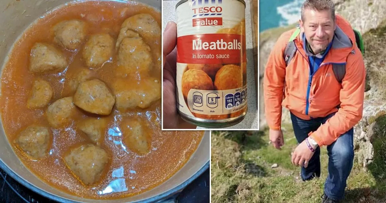 Devon man ate tinned Tesco discount meatballs 11 years out of date