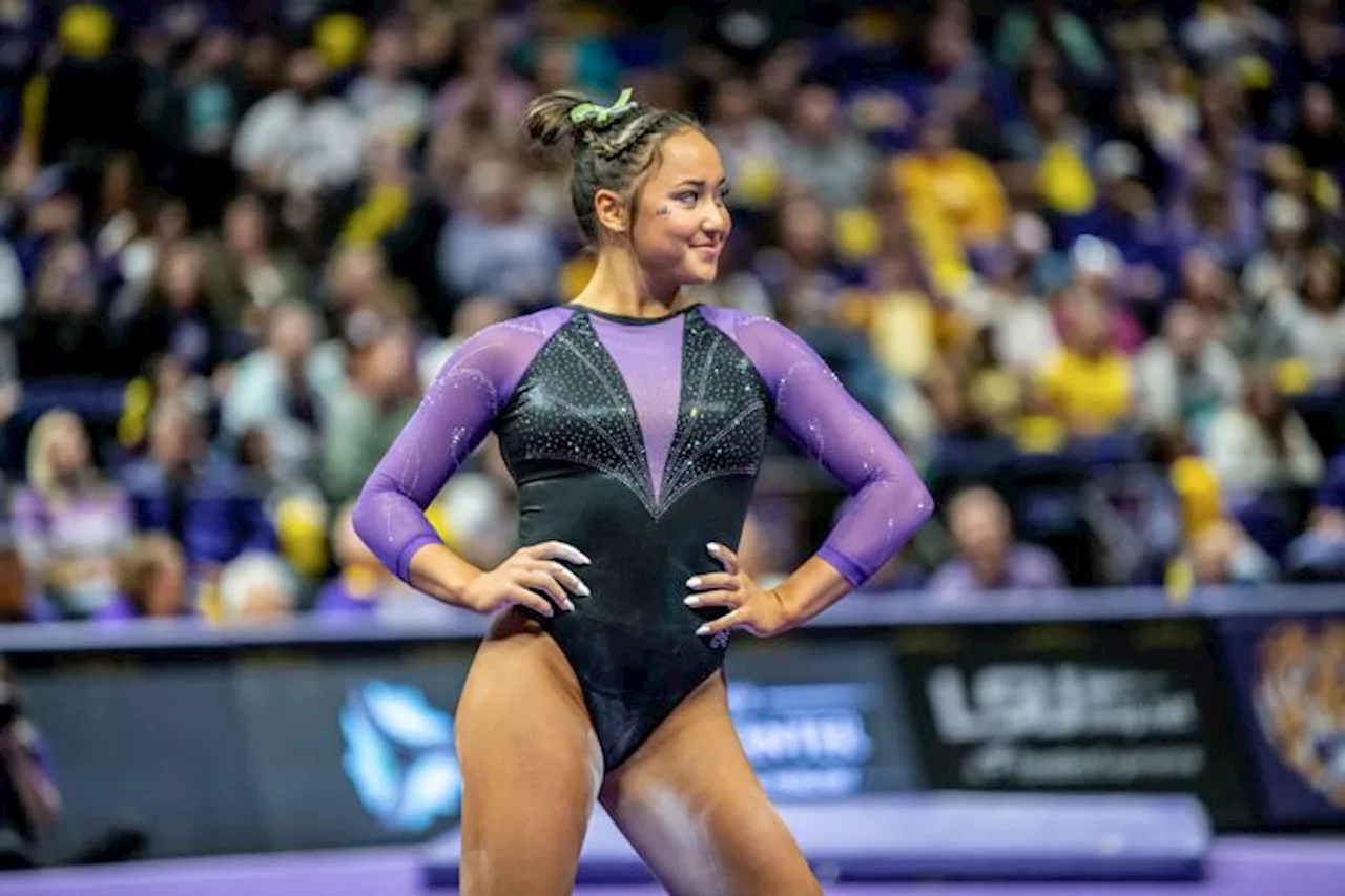 Paris-bound Finnegan wins US NCAA gymnastics’ crown