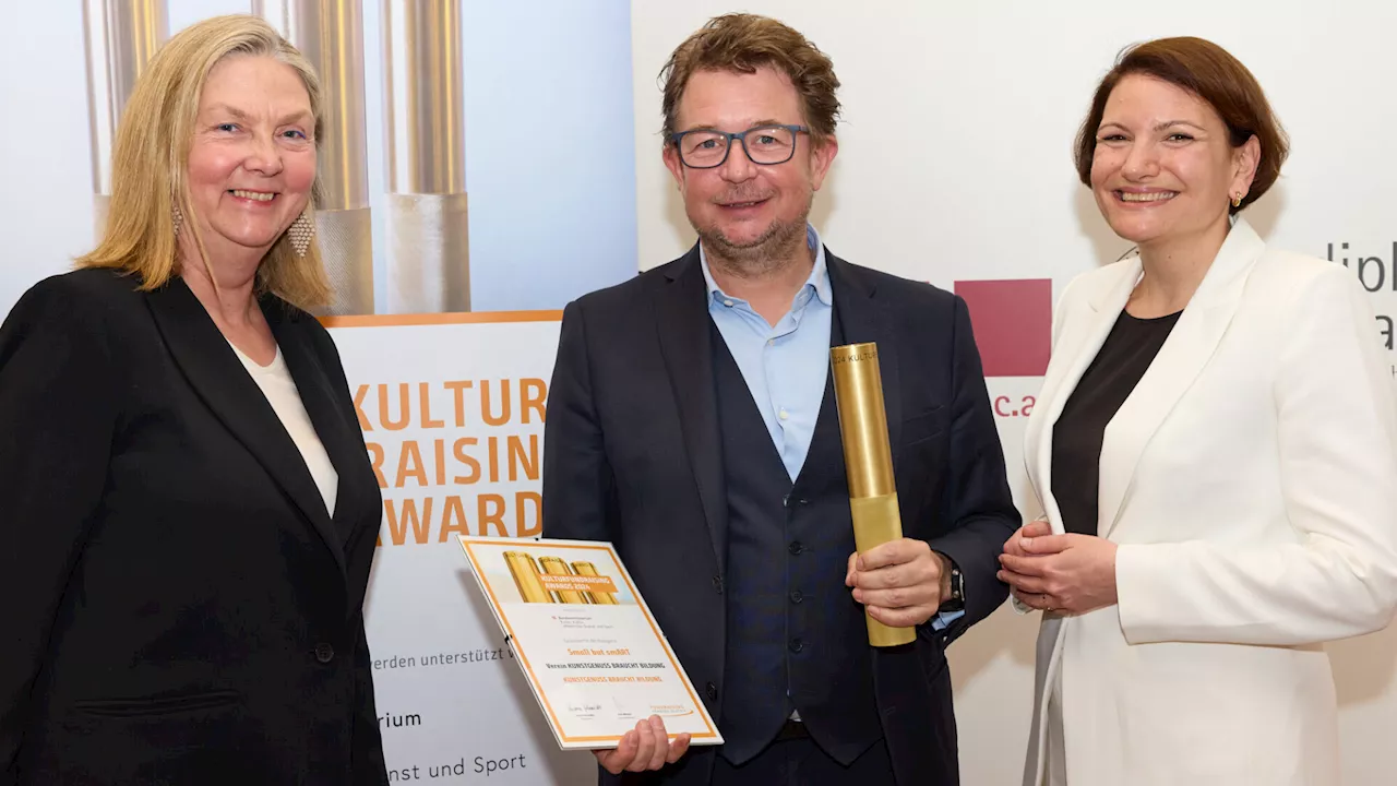 Kulturfundraising Award 2024 an Zeno Stanek