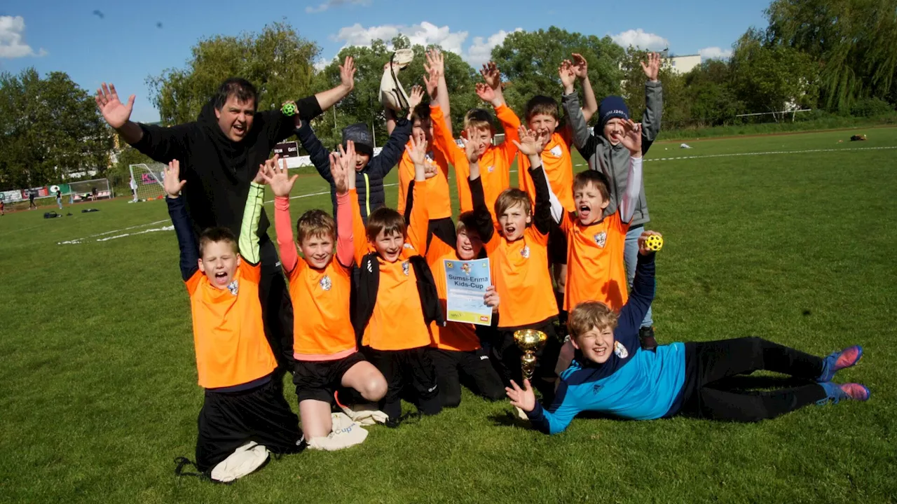 Sitzendorf jubelt über den Turniersieg beim Sumsi-Cup