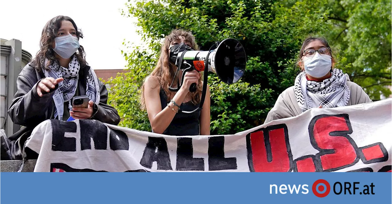 USA, Europa: Uniproteste gegen Israel weiten sich aus