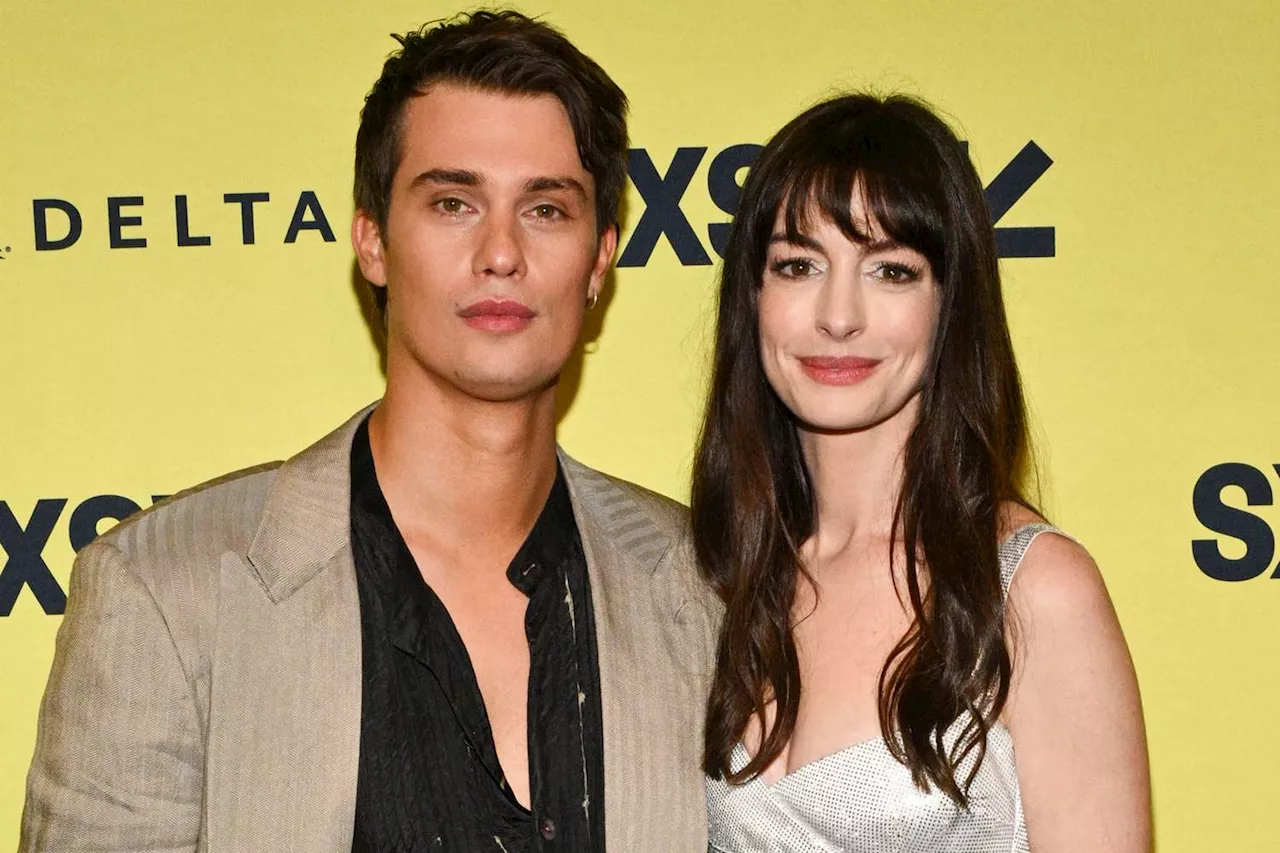 Anne Hathaway Didn't Understand Nicholas Galitzine's Frosted Tips When She First Met Him