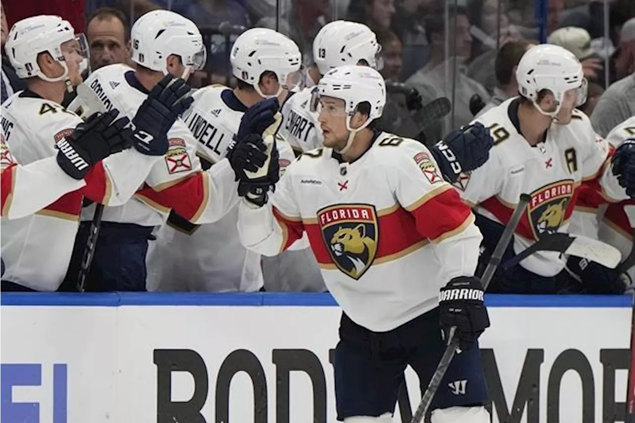 Sergei Bobrovsky makes 26 saves, Panthers beat Lightning 5-3 to take 3-0 series lead