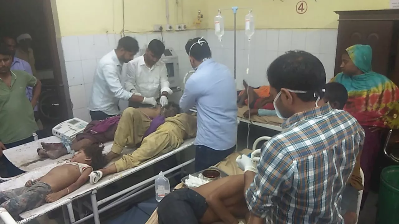 Accident : महवा में भरतपुर रोड पर खानाबदोश परिवार को मारी टक्कर, तीन की मौके पर मौत