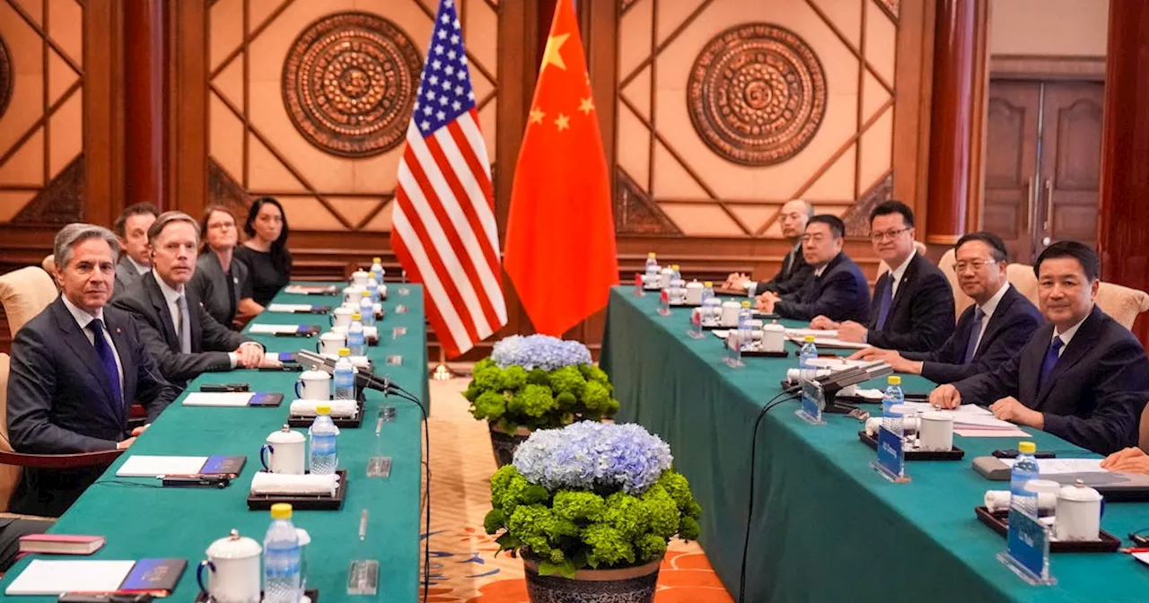Factbox-Key issues discussed by Blinken in talks with Chinese leaders