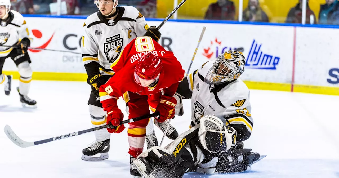 QMJHL Playoffs: Cape Breton Eagles blanked by Baie-Comeau Drakkar to open semifinal series on the road