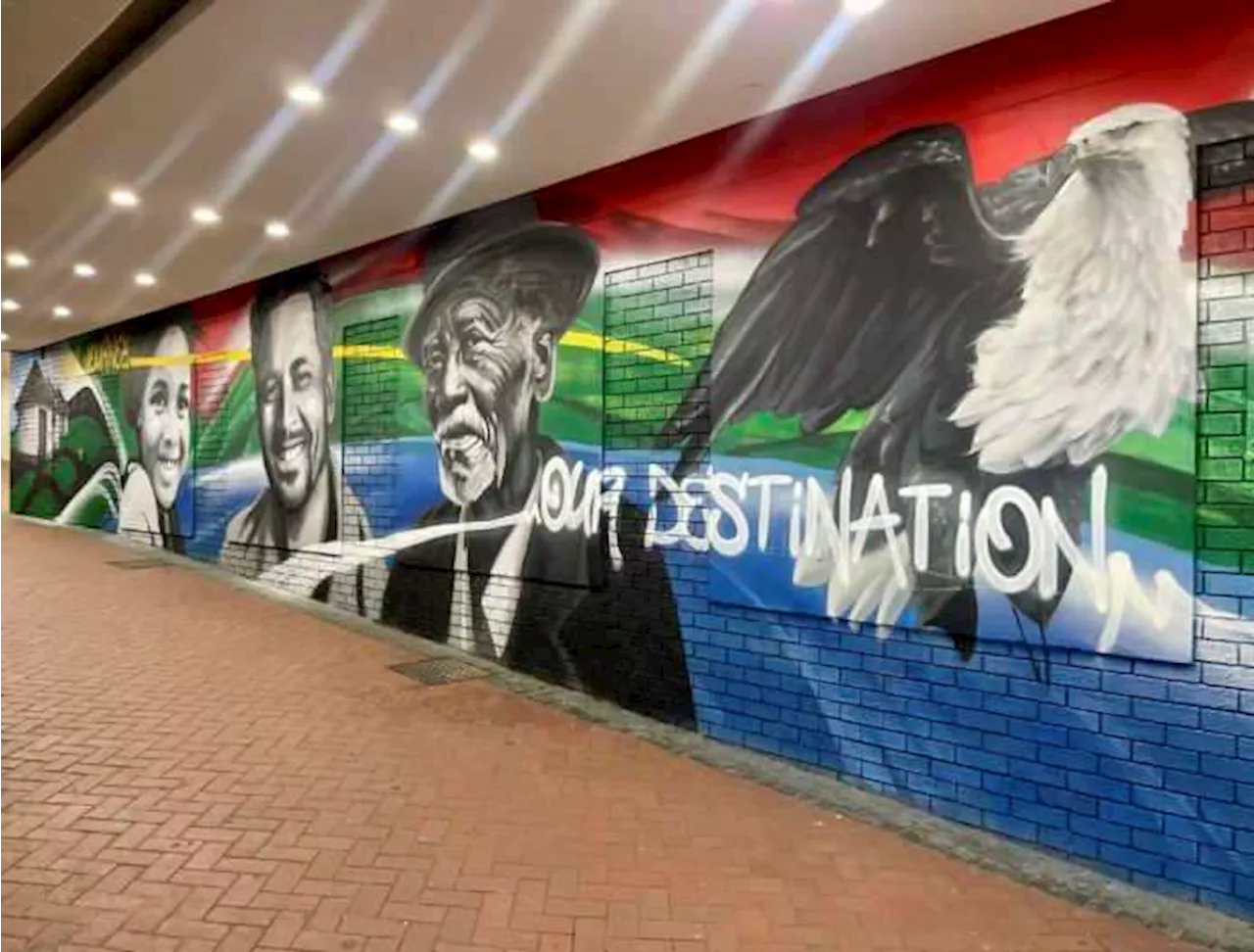 Vincent Park Mall honours Freedom Day with Art