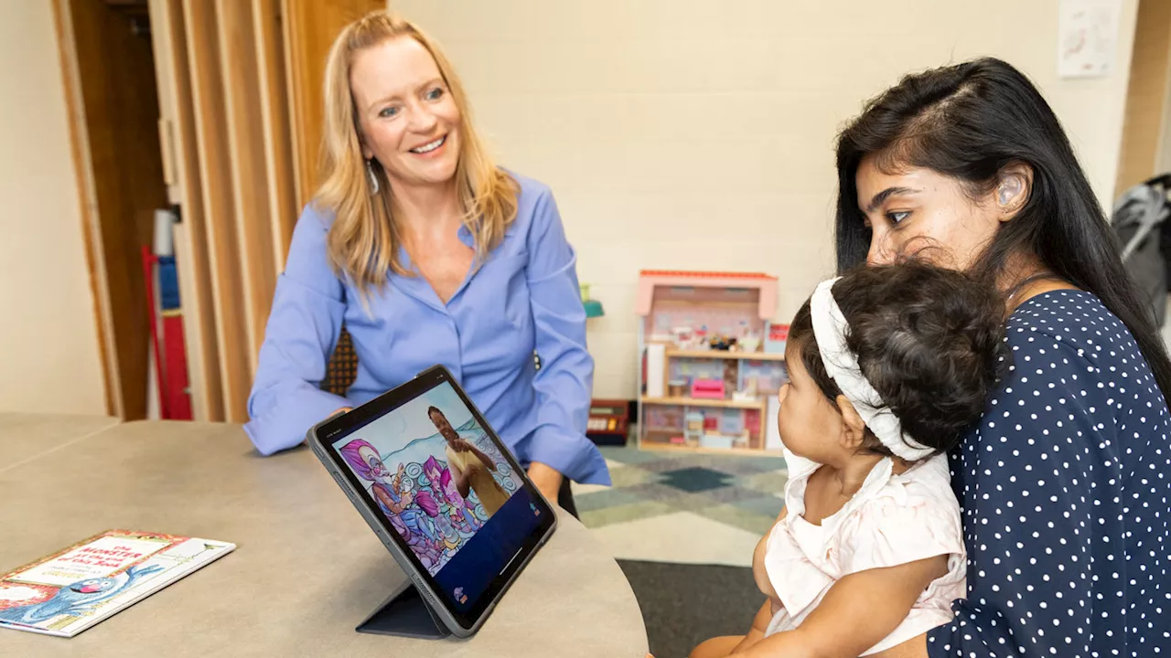 Rain Bosworth studies how deaf children experience the world