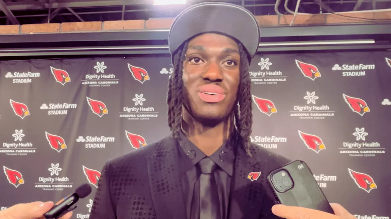 Marvin Harrison Jr.'s Ready to Make Cardinals Fans Proud