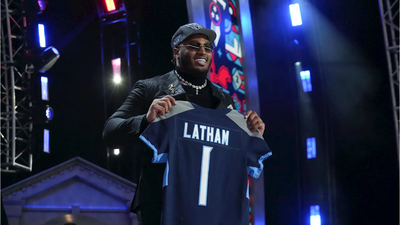 NFL Draft: What Titans Coach Brian Callahan and GM Ran Carthon Say About First-Round Pick JC Latham