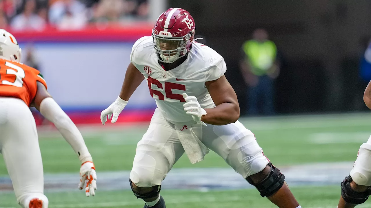 OT JC Latham First Alabama Player Selected in 2024 NFL Draft