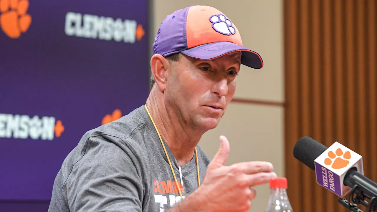 Watch: Clemson Coach Predicts Ravens Draft Pick