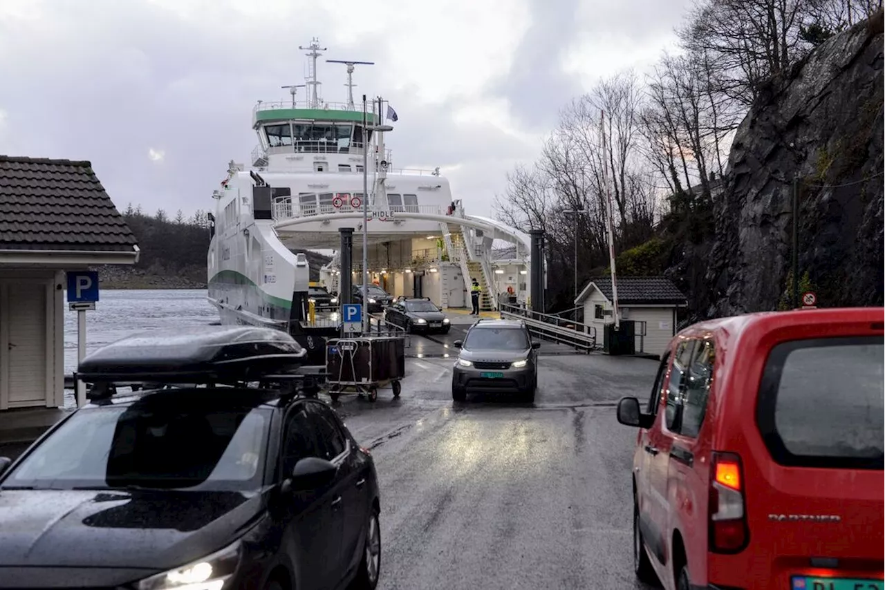 Regjeringa varslar trekk i ferjetilskott til Rogaland