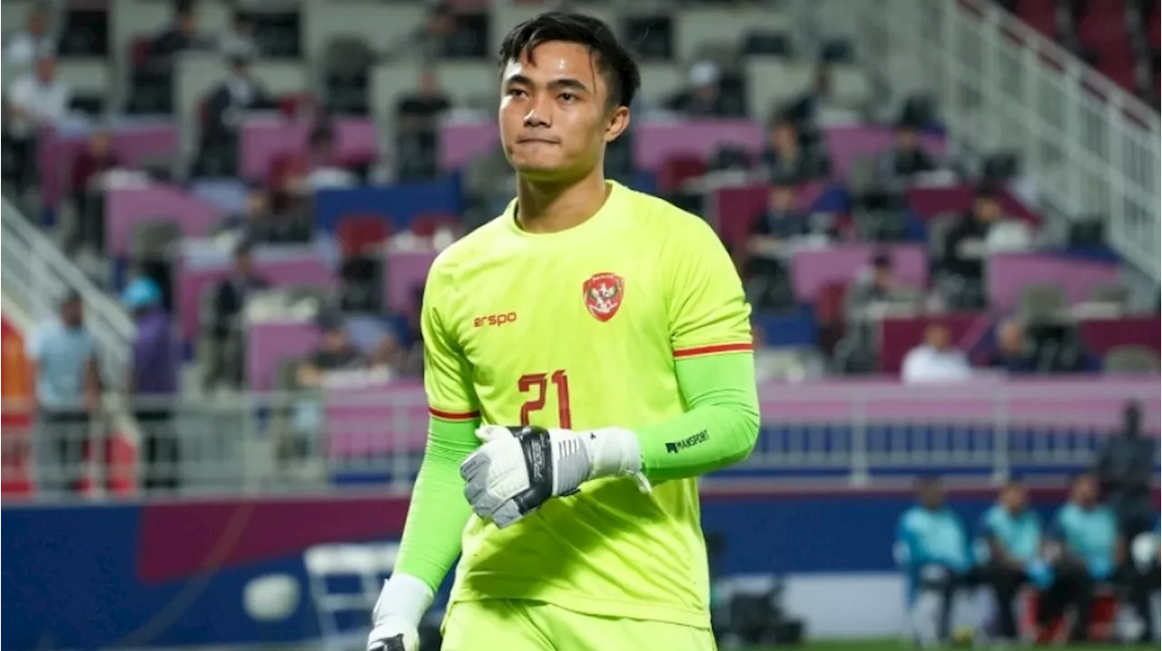 Potret Ernando Ari, Kiper Indonesia yang Asik Berjoget Setelah Gagalkan Penalti Pemain Korea Selatan