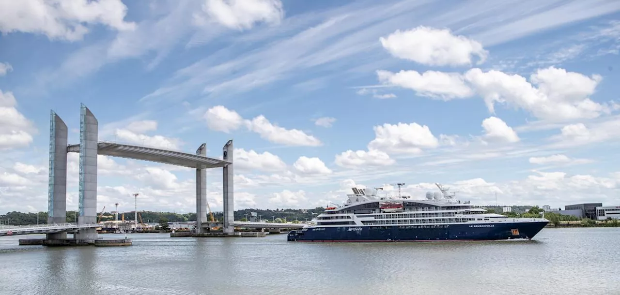 Bordeaux : le pont Chaban-Delmas se lèvera deux fois demain pour le premier passage de paquebot de la saison