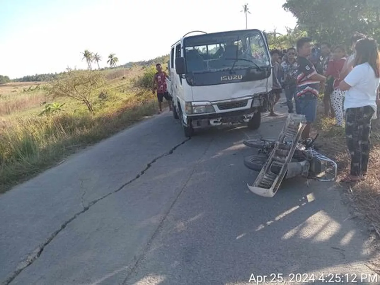 2 young siblings perish in motorcycle-truck collision in Tabogon