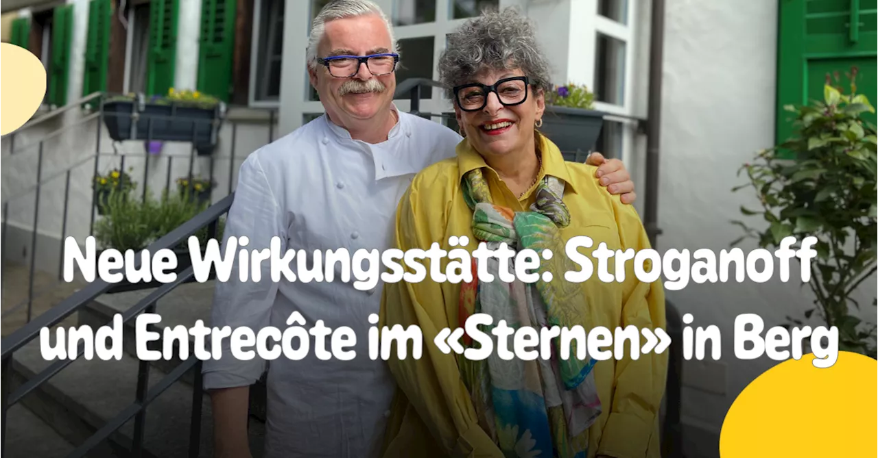 Stroganoff und Entrecôte im Restaurant Sternen in Berg: Ein Stück Beständigkeit in einer verrückten Welt