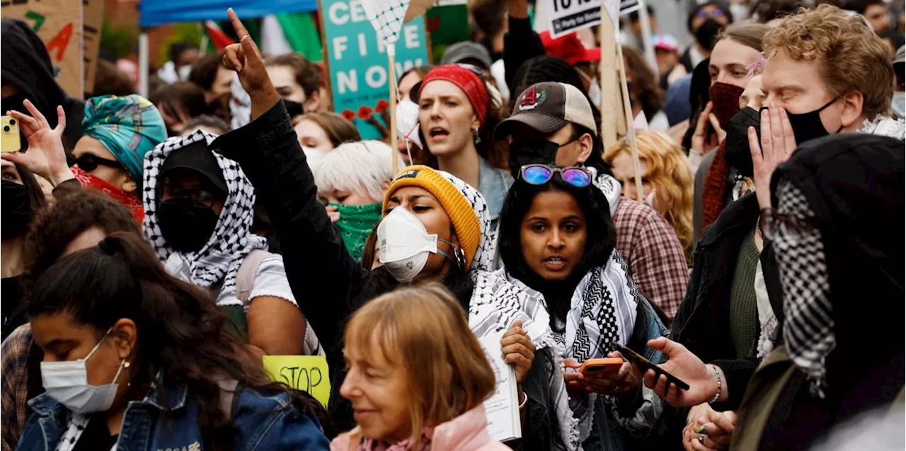 Propalästinensische Demos in den USA: Trump findet Proteste an Unis schlimmer als Neonazi-Märsche