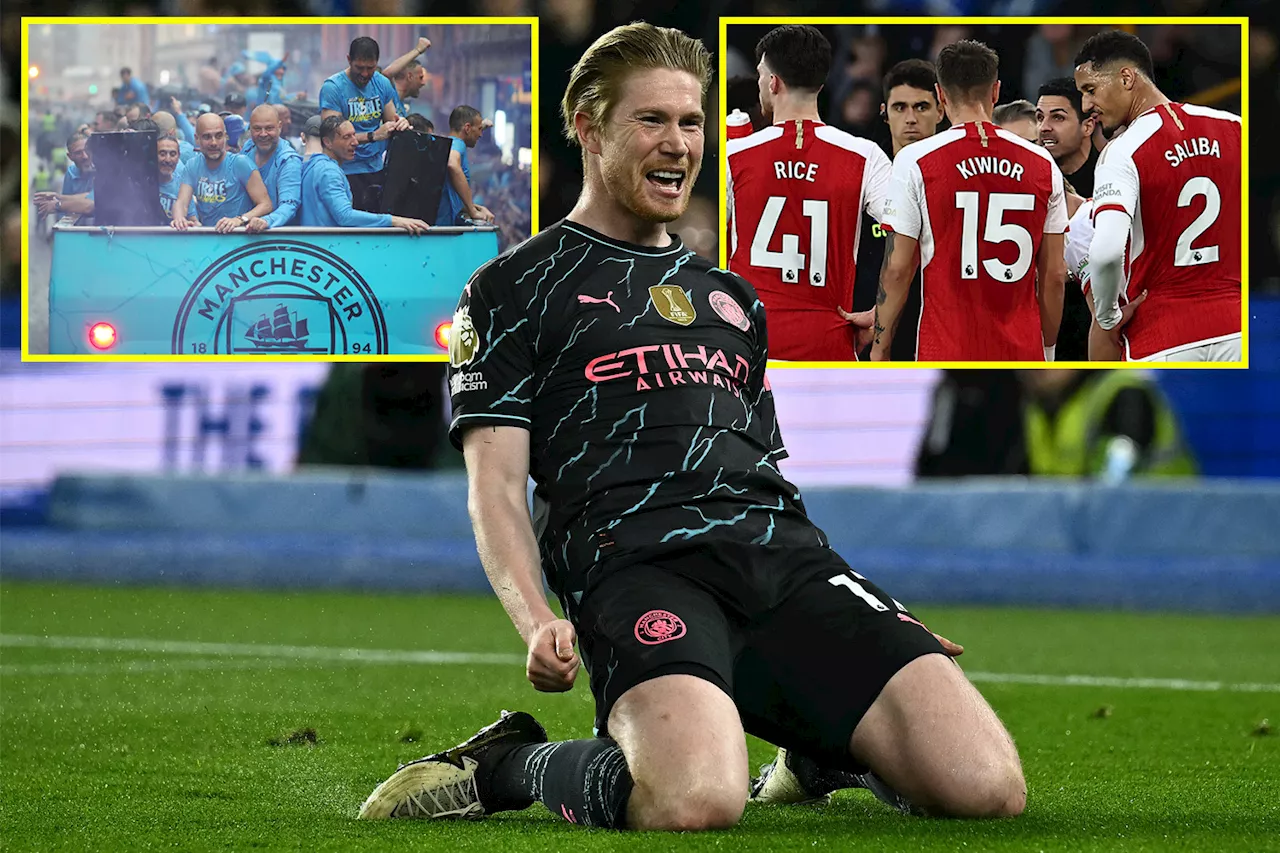 – Man City told to get open-top bus parade ready despite title race with Arsenal...