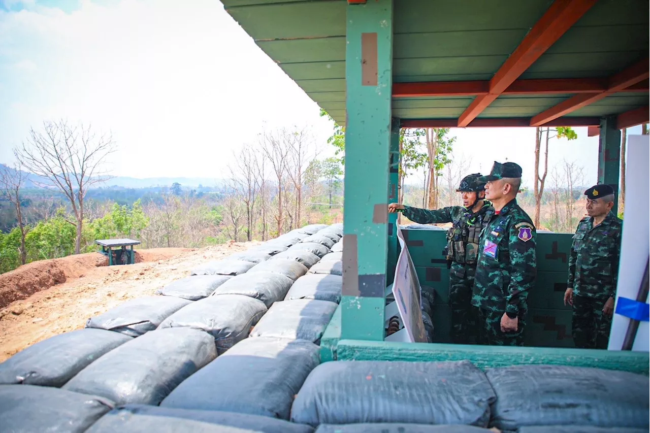 ผบ.ทบ.ลงพื้นที่ชายแดนไทย-เมียนมา กำชับให้รอบคอบ ไม่ประมาท อย่ายุ่งเกี่ยวผลประโยชน์ในพื้นที่