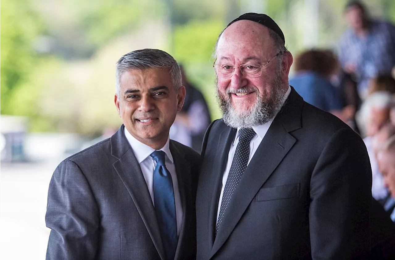 Sadiq Khan apologises to Chief Rabbi over Muslim faith claims