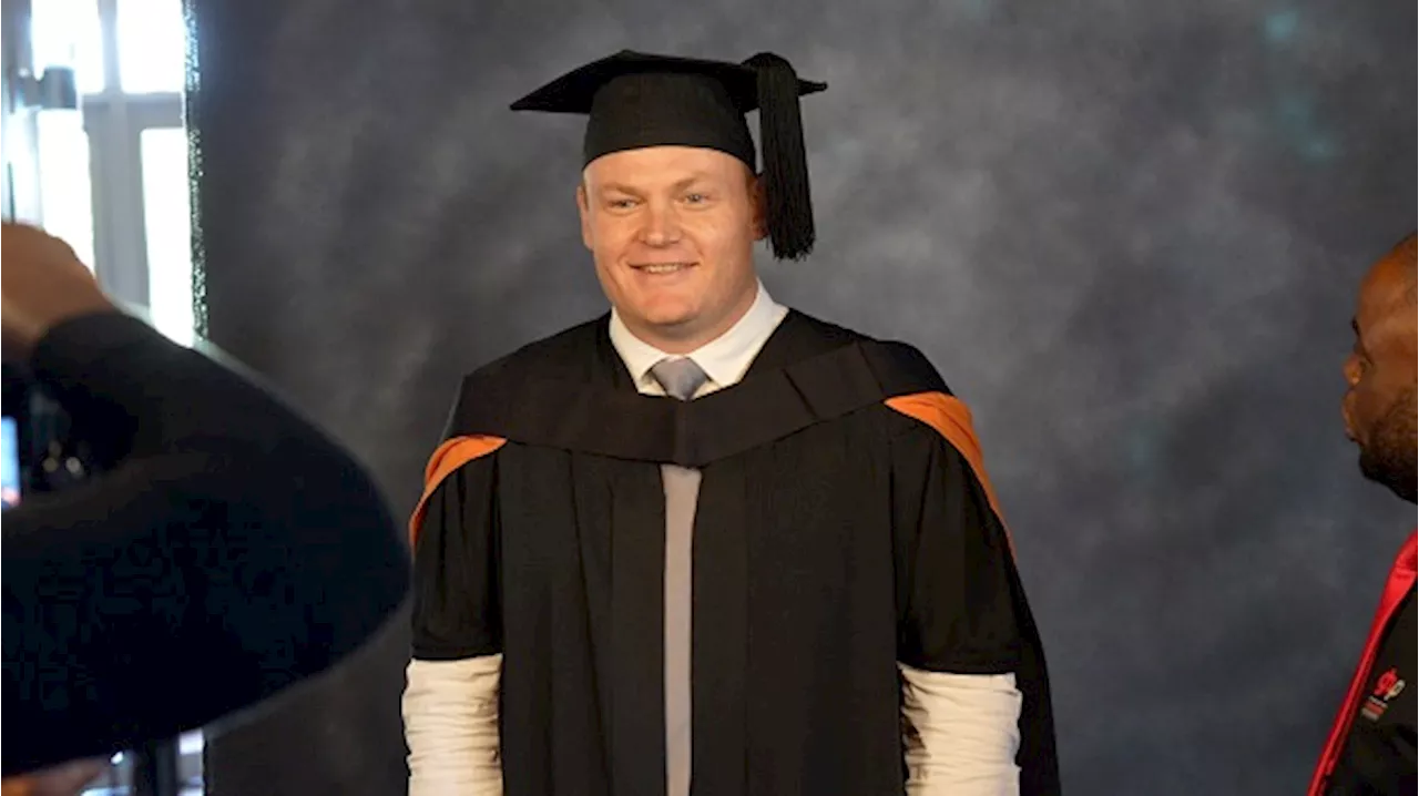 Former Springbok Captain scores distinction in MBA