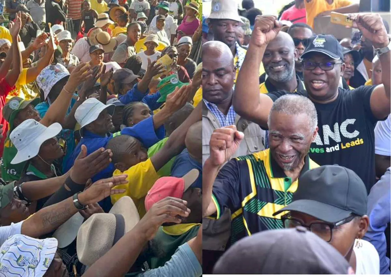 WATCH: Thabo Mbeki meets screaming crowds in Soweto mall