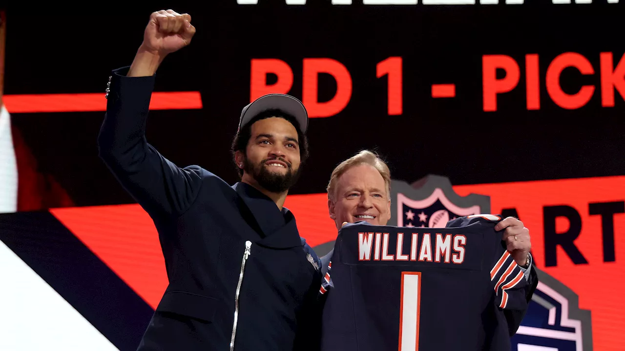 NFL Draft 2024 LIVE: Caleb Williams to Bears, Jayden Daniels to Washington as Marvin Harrison Jr. headed...