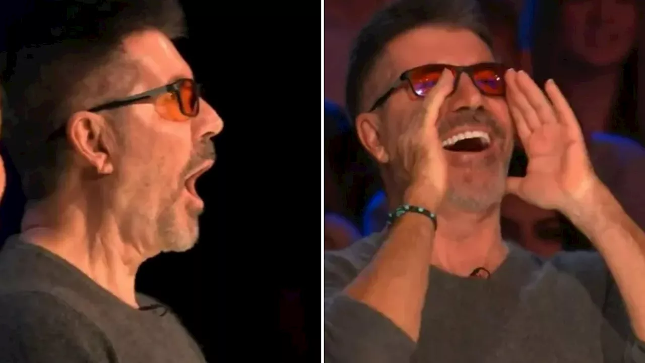 Watch as Simon Cowell is left open-mouthed in shock as familiar faces audition for Britain’s Got Talent...