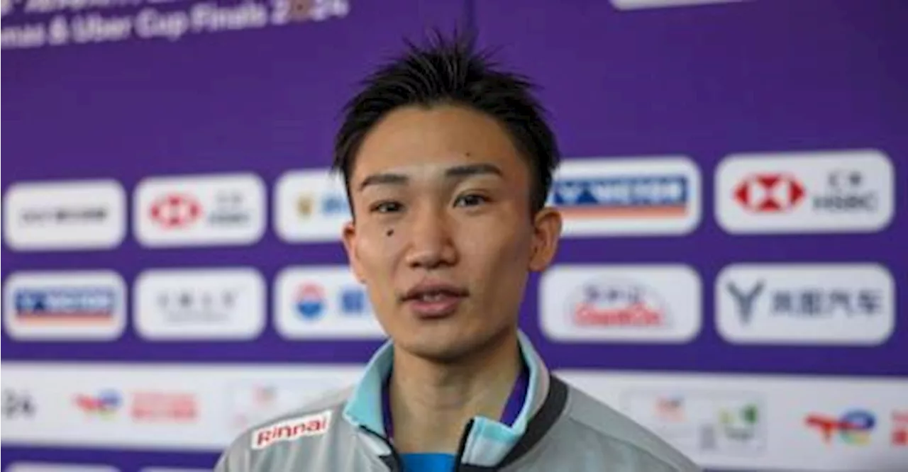 Momota&#039;s Thomas Cup hurrah: Japanese ace aims for glory in Chengdu farewell