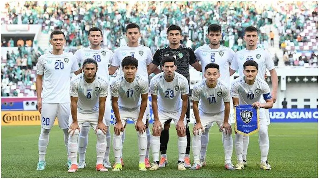 Catatan Istimewa Uzbekistan di Piala Asia U23: Selalu Menang & Belum Kebobolan, 10 Pemain Cetak Gol