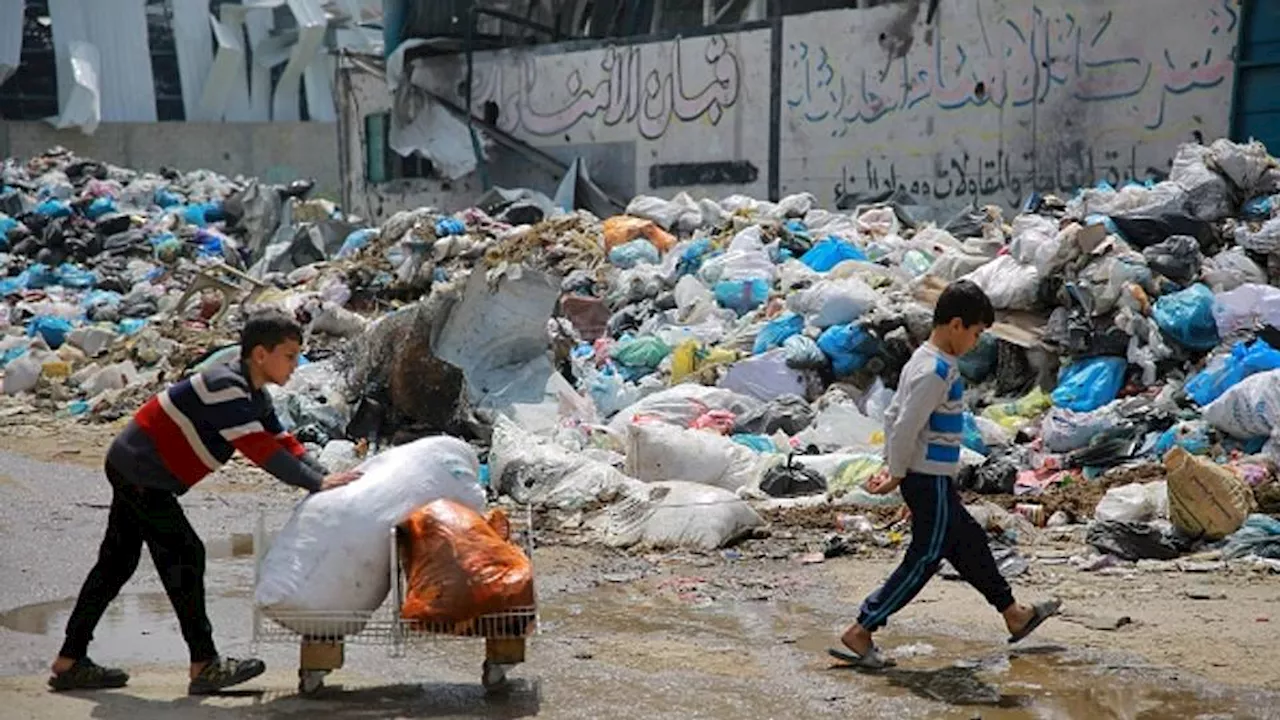 تحذير من انتشار الأوبئة بمخيمات النزوح في قطاع غزة جراء موجات الحر