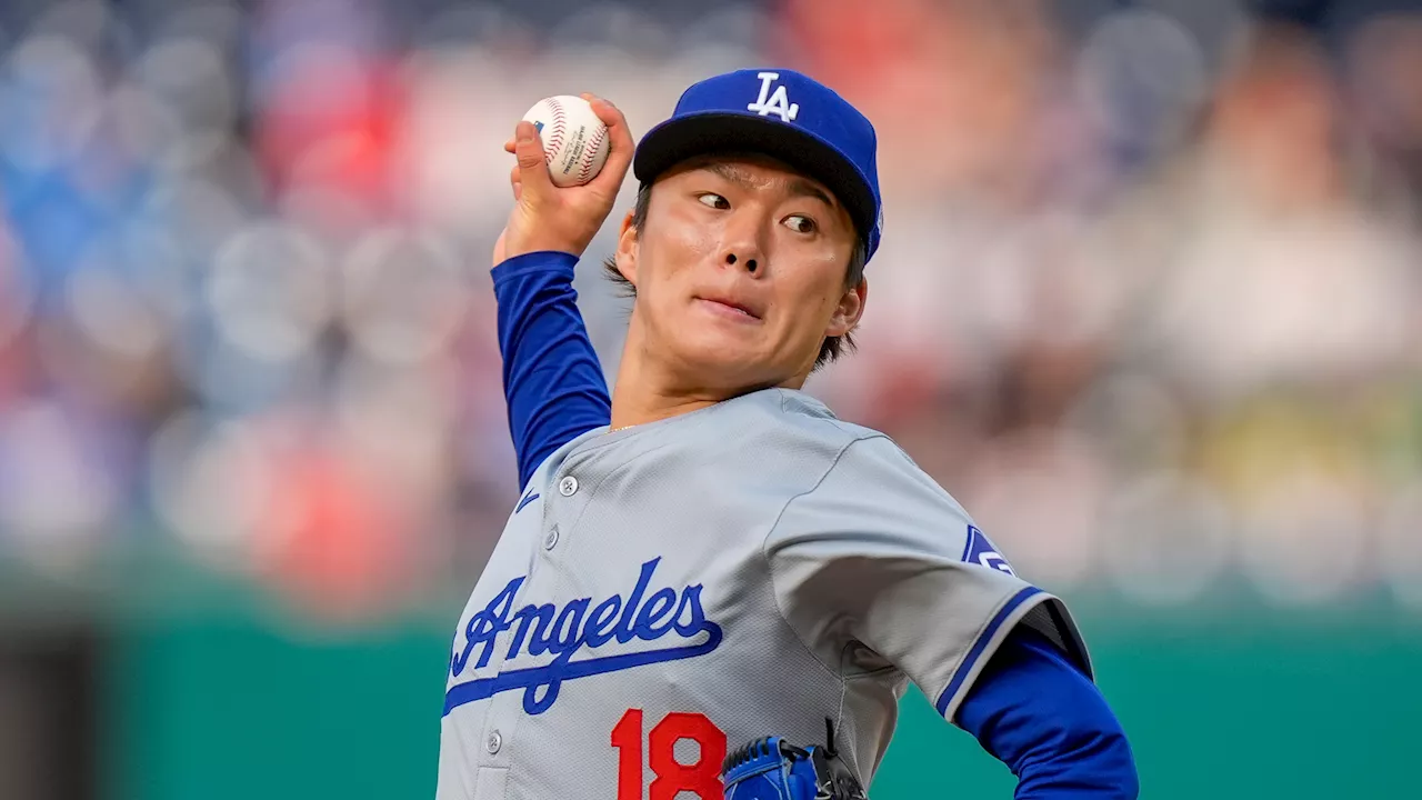 Yamamoto's six shutout innings help Dodgers finish sweep, defeat Nationals