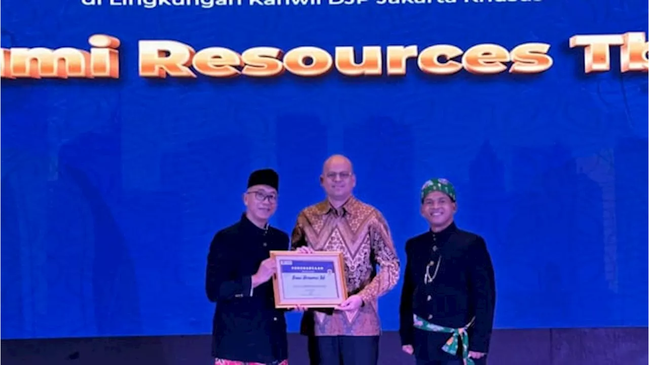 Bumi Resources Masuk 7 Perusahaan Wajib Pajak Terbaik versi DJP Kemenkeu