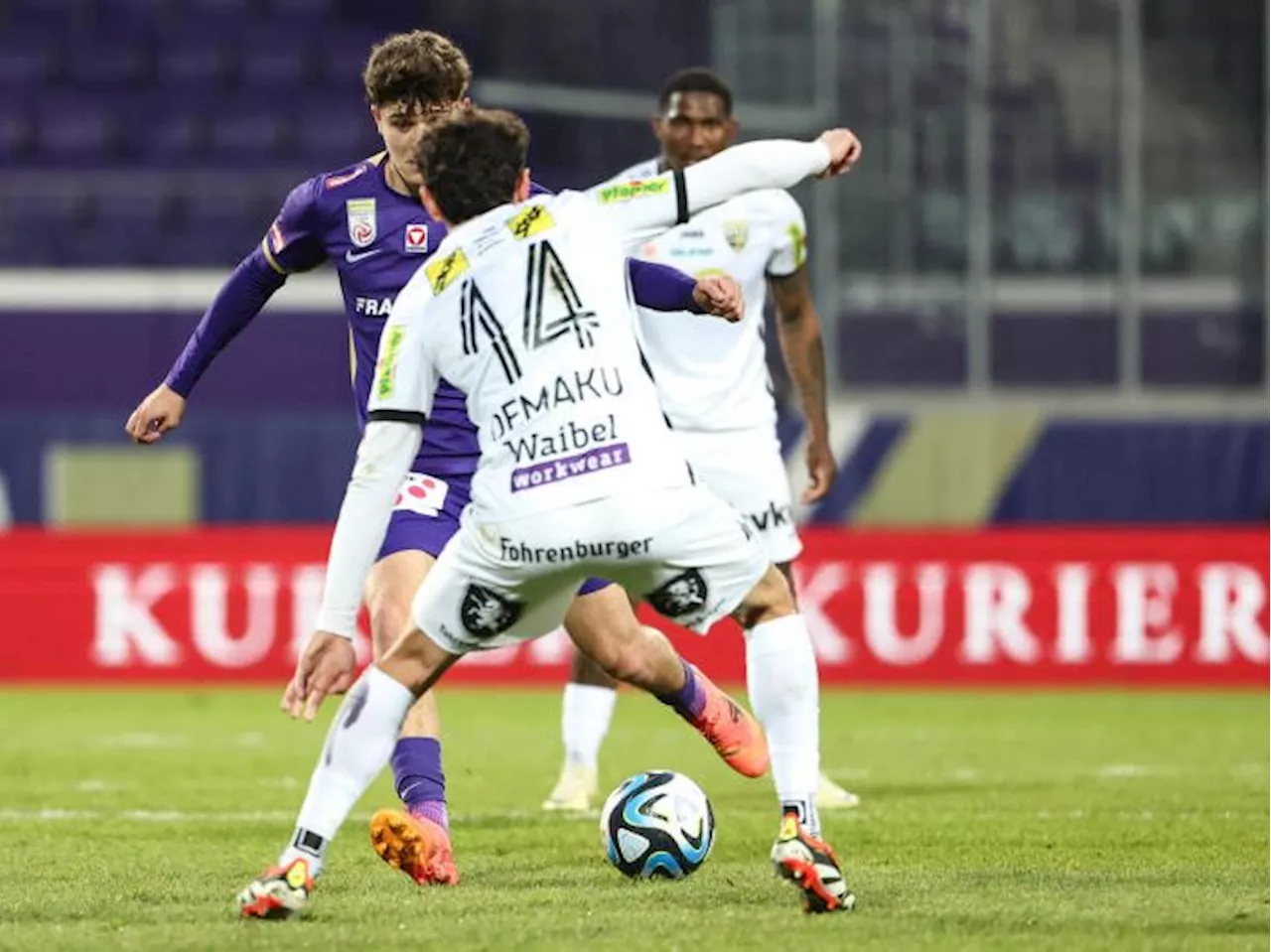 Altach erkämpft sich nach zweimaligem Rückstand einen Punkt bei Austria Wien