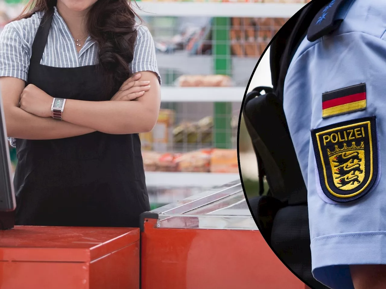 Lindau: Kassiererin im Supermarkt war zu langsam - Mann bedroht sie mit einem Messer