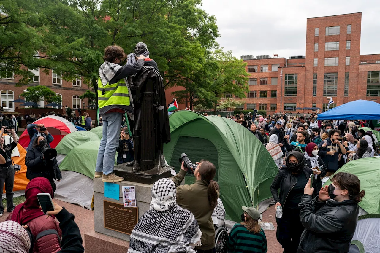 D.C. police rejected GWU’s plea to sweep out university protesters