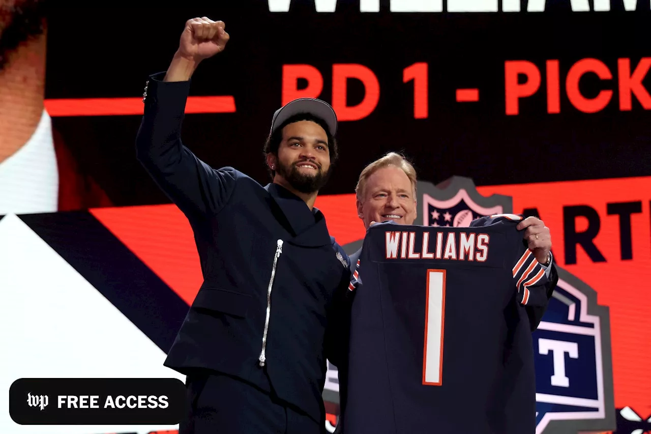 NFL draft 2024: Bears take Caleb Williams; Atlanta Falcons surprise with Michael Penix Jr. pick