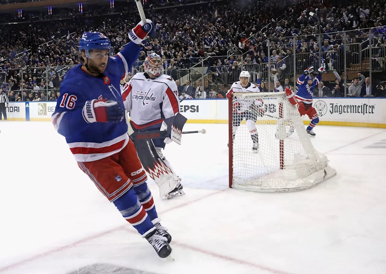 Trailing 2-0 in series, Capitals set to host Rangers for Game 3