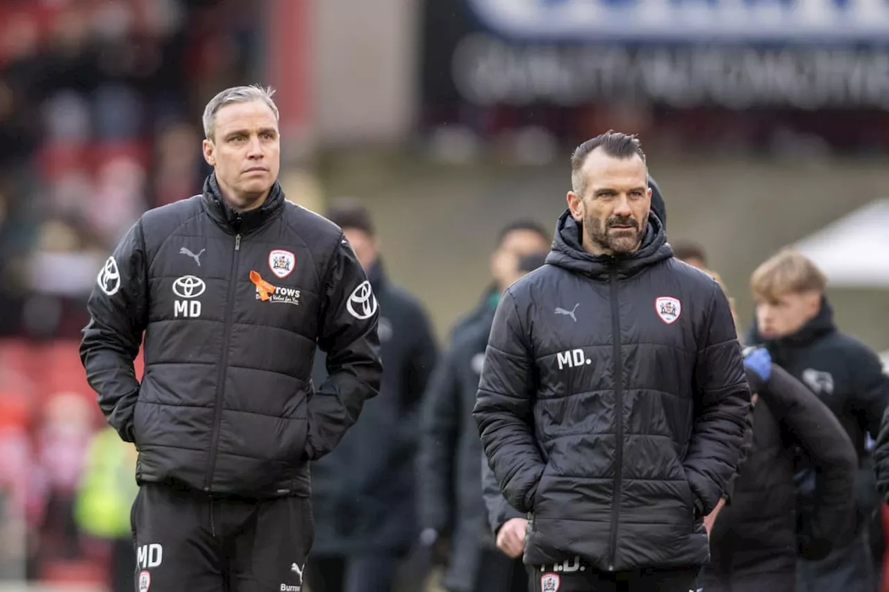 Barnsley FC interim head coach Martin Devaney and midfielder Luca Connell on the sacking of Neill Collins ahead of crunch Northampton Town game