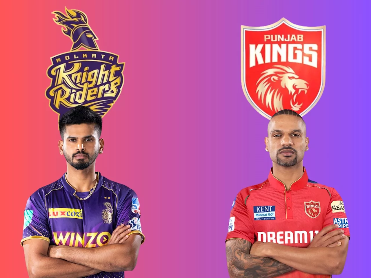 KKR vs PBKS Live Score IPL 2024 : केकेआरकडून सॉल्ट-नरेनची दमदार सुरूवात