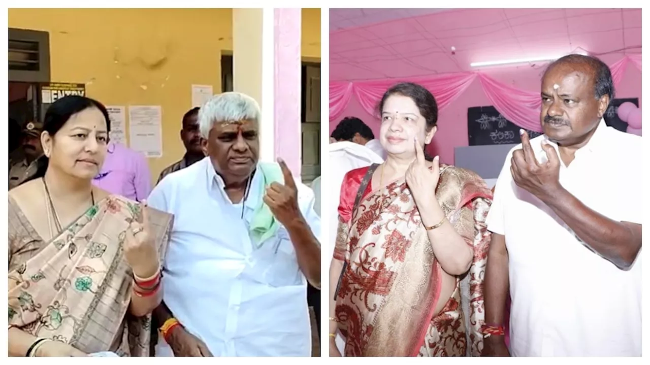 Lokasabha Election 2024 : ದೇವೇಗೌಡರ ಕುಟುಂಬದಿಂದ ಹಕ್ಕು ಚಲಾವಣೆ : ಮತದಾನಕ್ಕೂ ಮುನ್ನ ದೇವಾಲಯಗಳಿಗೆ ಭೇಟಿ ಪೂಜೆ