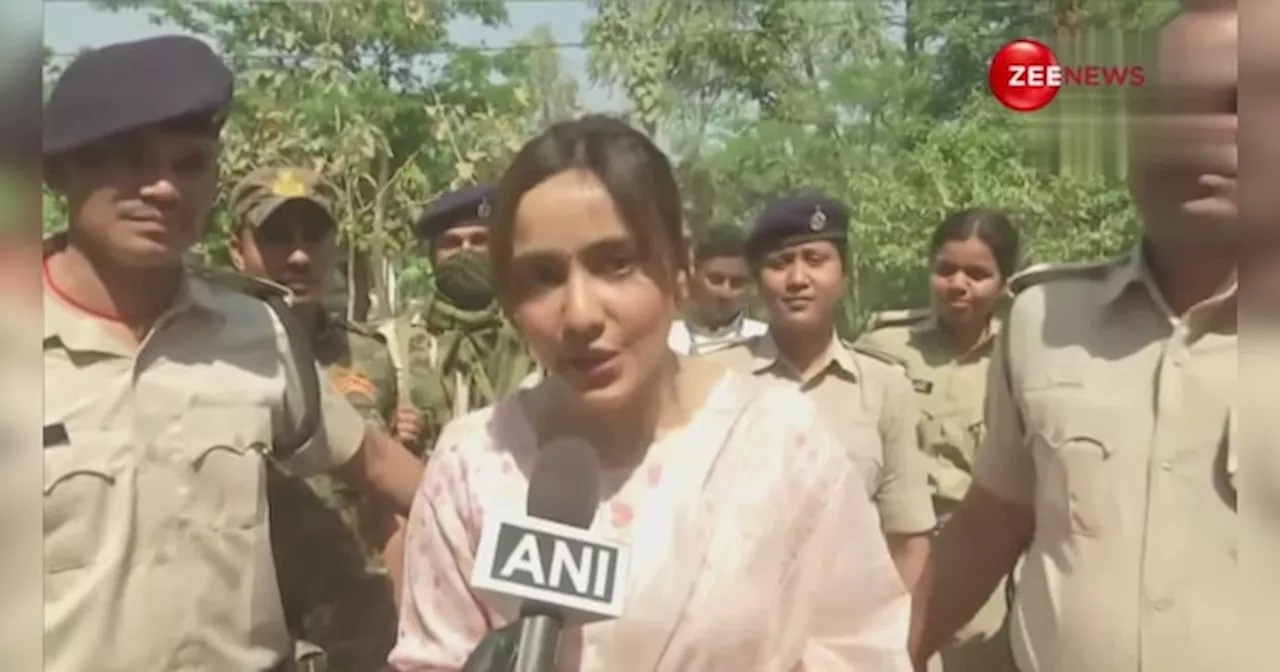 Neha Sharma ने की लोगों से वोटिंग की अपील, बोलीं- मतदान देना है जरूरी