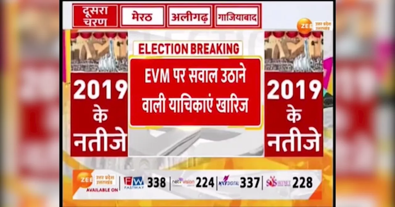 Video: VVPAT से जुड़ी सभी याचिकाओं पर सु्प्रीम कोर्ट का बड़ा फैसला, नहीं लौटेगा बैलेट पेपर