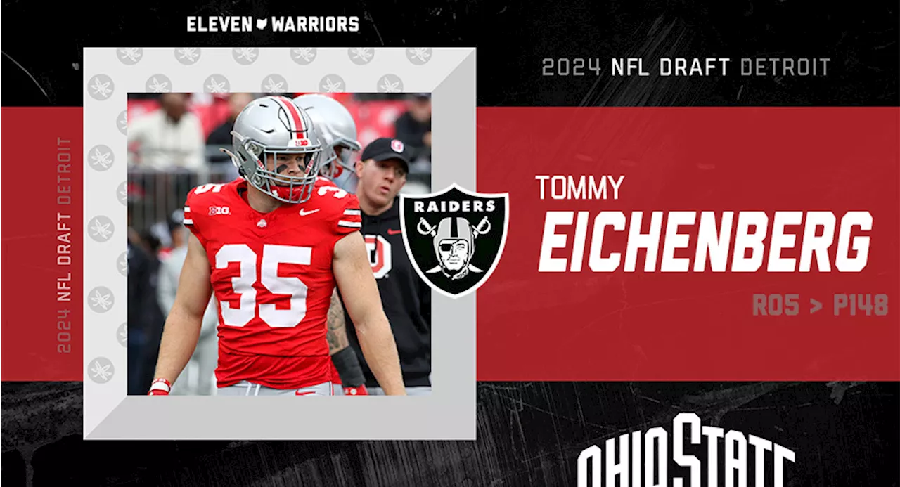 Las Vegas Raiders Select Ohio State Linebacker Tommy Eichenberg in Fifth Round of 2024 NFL Draft