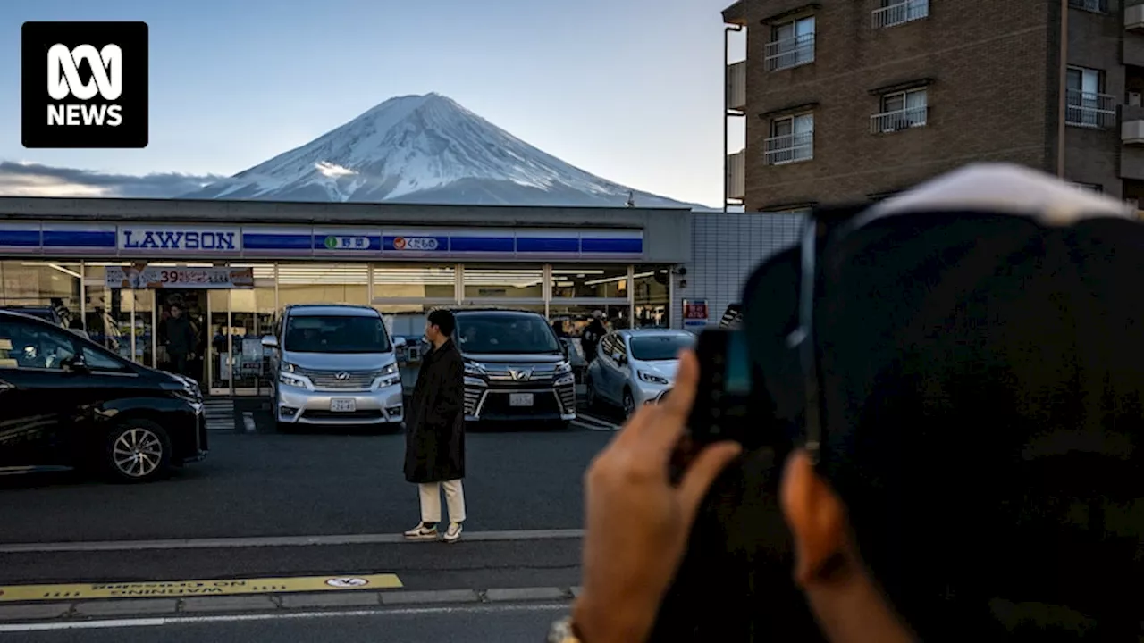Japanese town to block Mount Fuji view from troublesome tourists