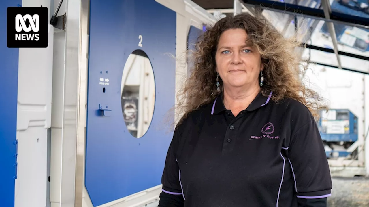 Sleeping pods for homeless people sitting empty at Launceston storage facility