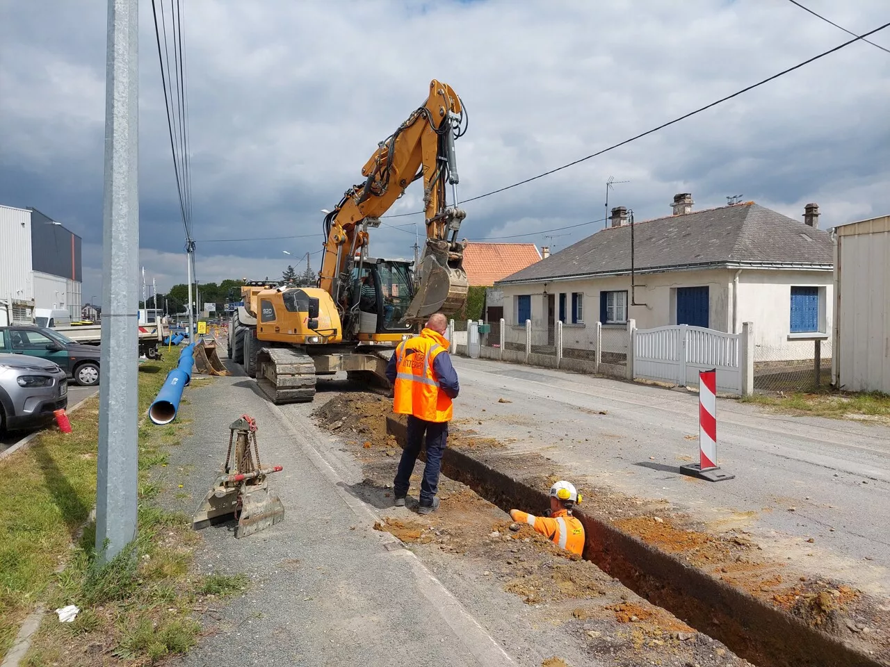 Travaux à Châteaubriant : 500 000 euros pour moderniser une canalisation | L'Éclaireur de Châteaubriant